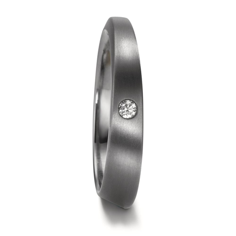 Partnerringe 999 tantal Diamant 0.03 ct, w-si