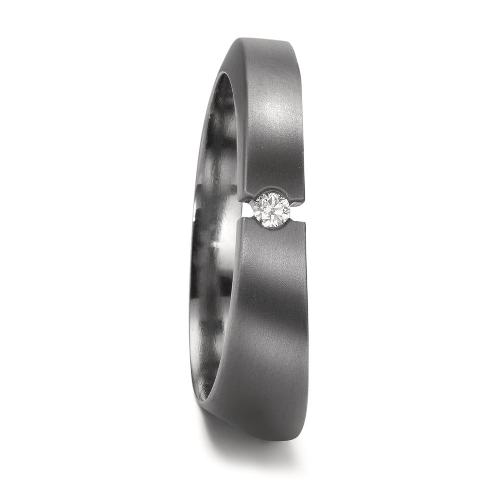 Partnerringe 999 tantal Diamant 0.03 ct, w-si