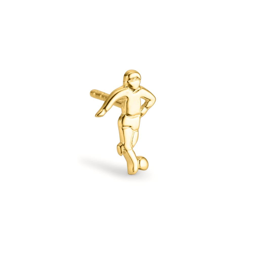 Ørestik 1 stk 375/9K guld Fodbold