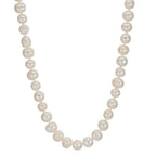 Collier Ferskvands kulturperle 8-8.5 mm 80 cm