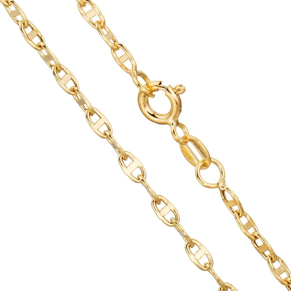 Collier 585/14K guld 50 cm