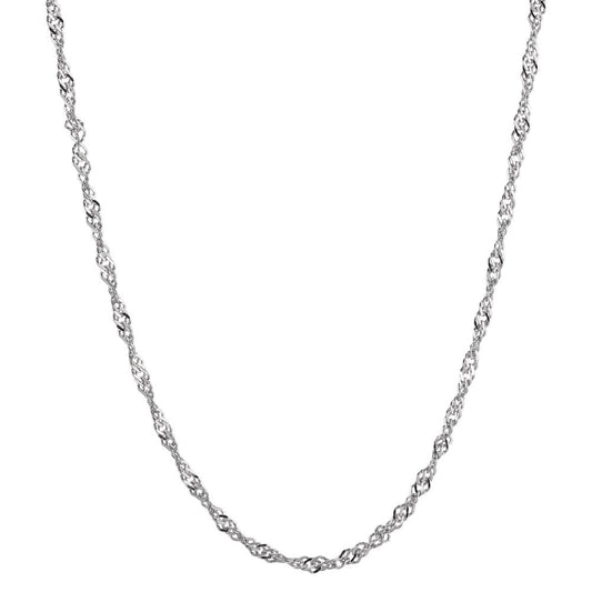Collier Sølv rhodineret 45 cm