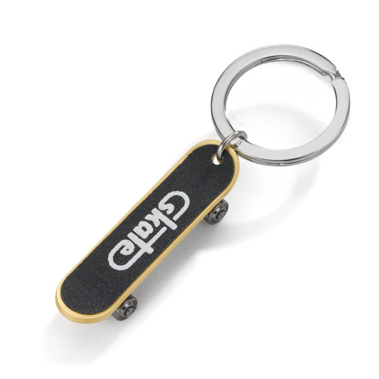 Nøglering Metal skateboard Ø35 mm