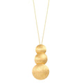 Collier Sølv gul forgyldt 40-44 cm
