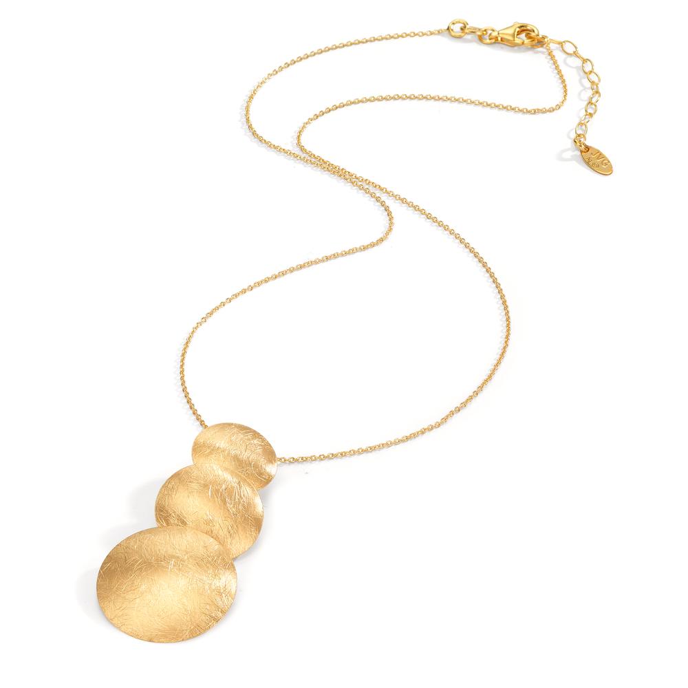 Collier Sølv gul forgyldt 40-44 cm