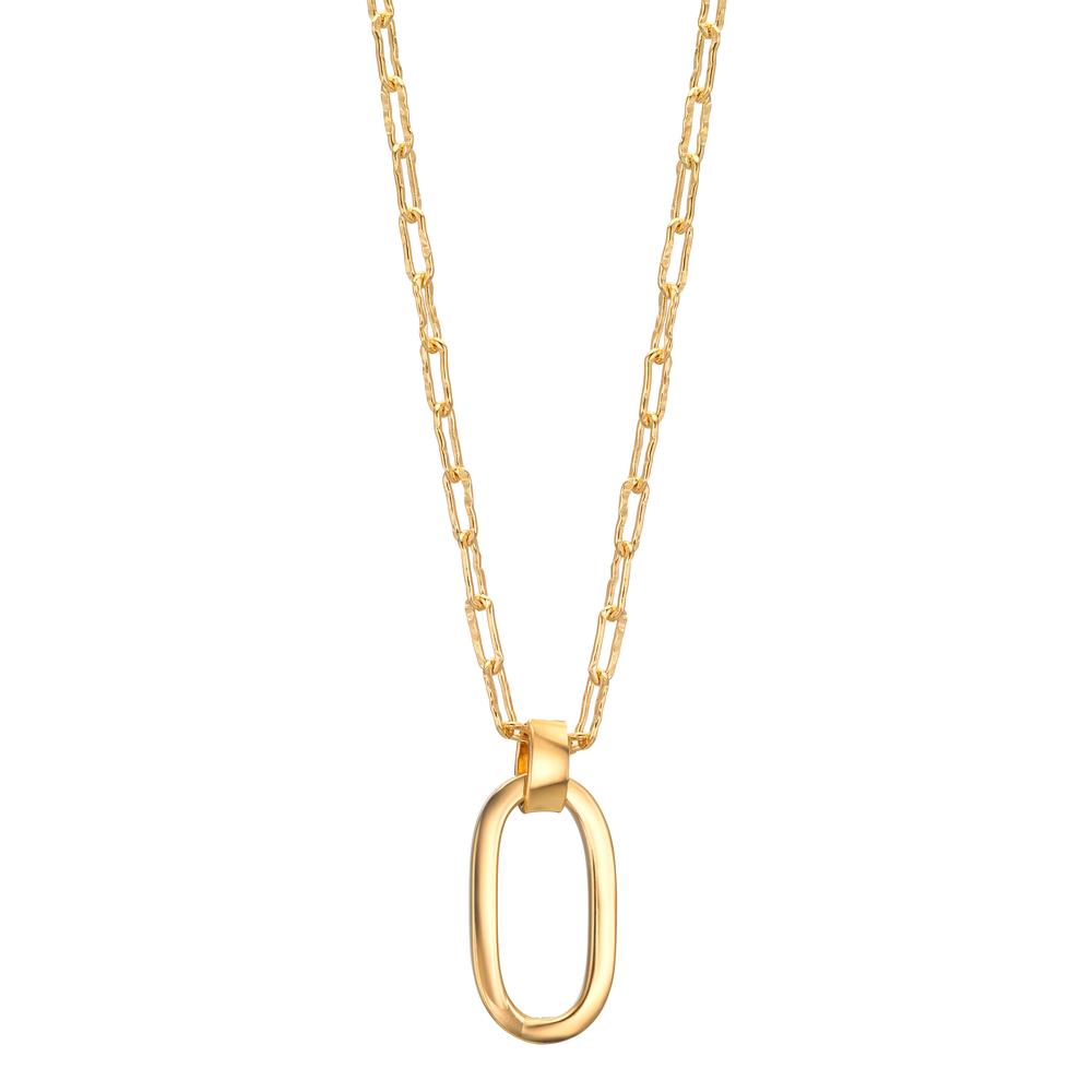 Collier Sølv gul forgyldt 40-44 cm