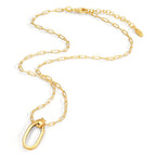 Collier Sølv gul forgyldt 40-44 cm