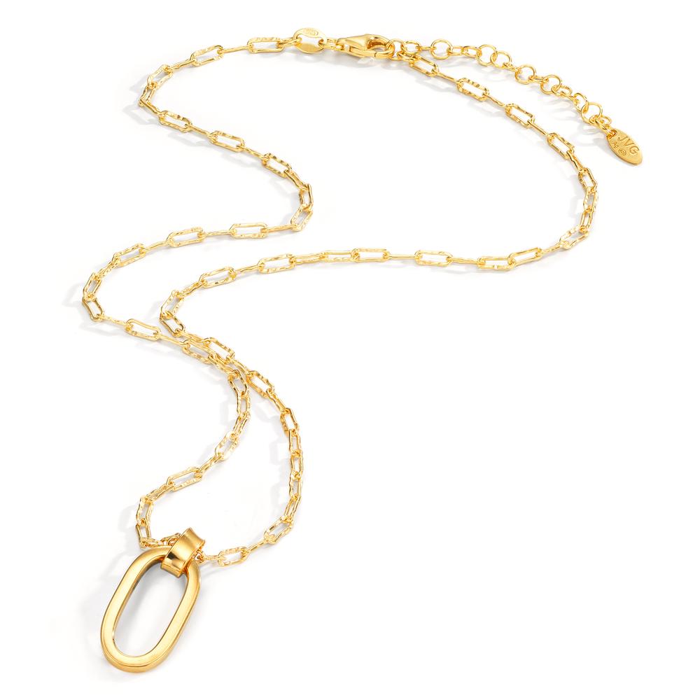 Collier Sølv gul forgyldt 40-44 cm