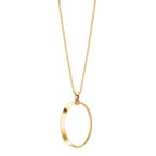 Collier Sølv gul forgyldt 40-44 cm