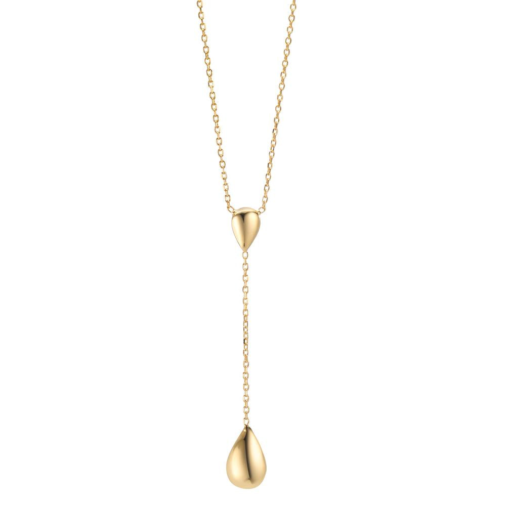Collier Sølv gul forgyldt 40-44 cm