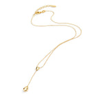 Collier Sølv gul forgyldt 40-44 cm