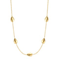 Collier Sølv gul forgyldt 40-44 cm