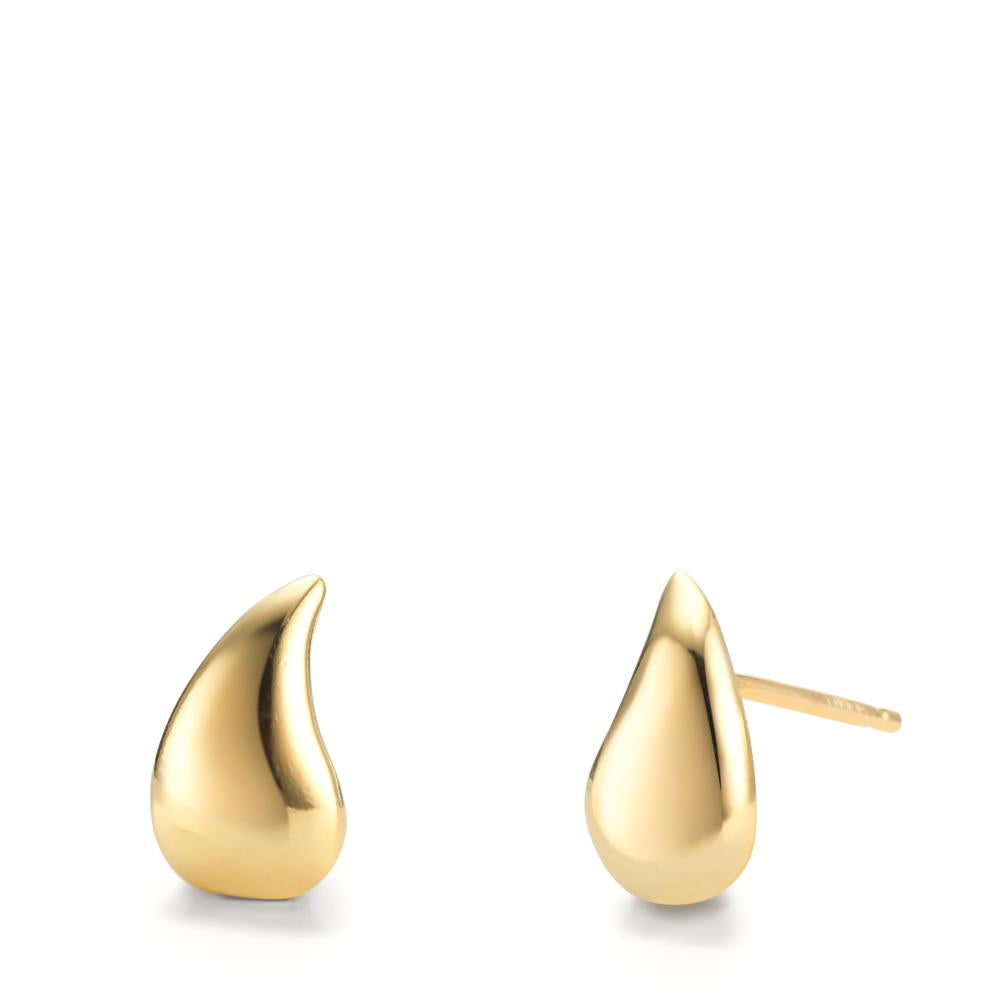 Ørestikker Sølv gul forgyldt