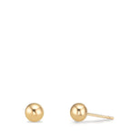 Ørestikker 375/9K guld Ø4 mm