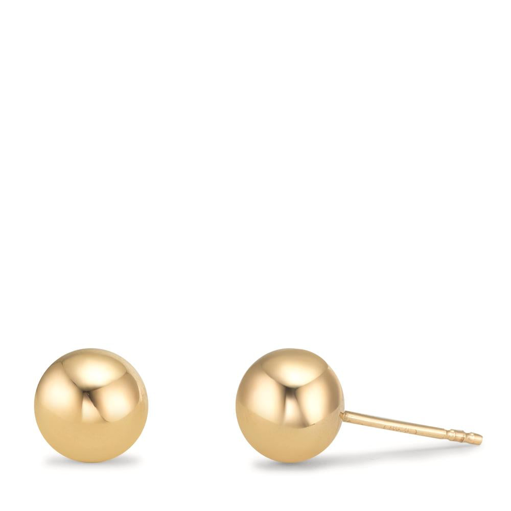 Ørestikker 375/9K guld Ø6 mm
