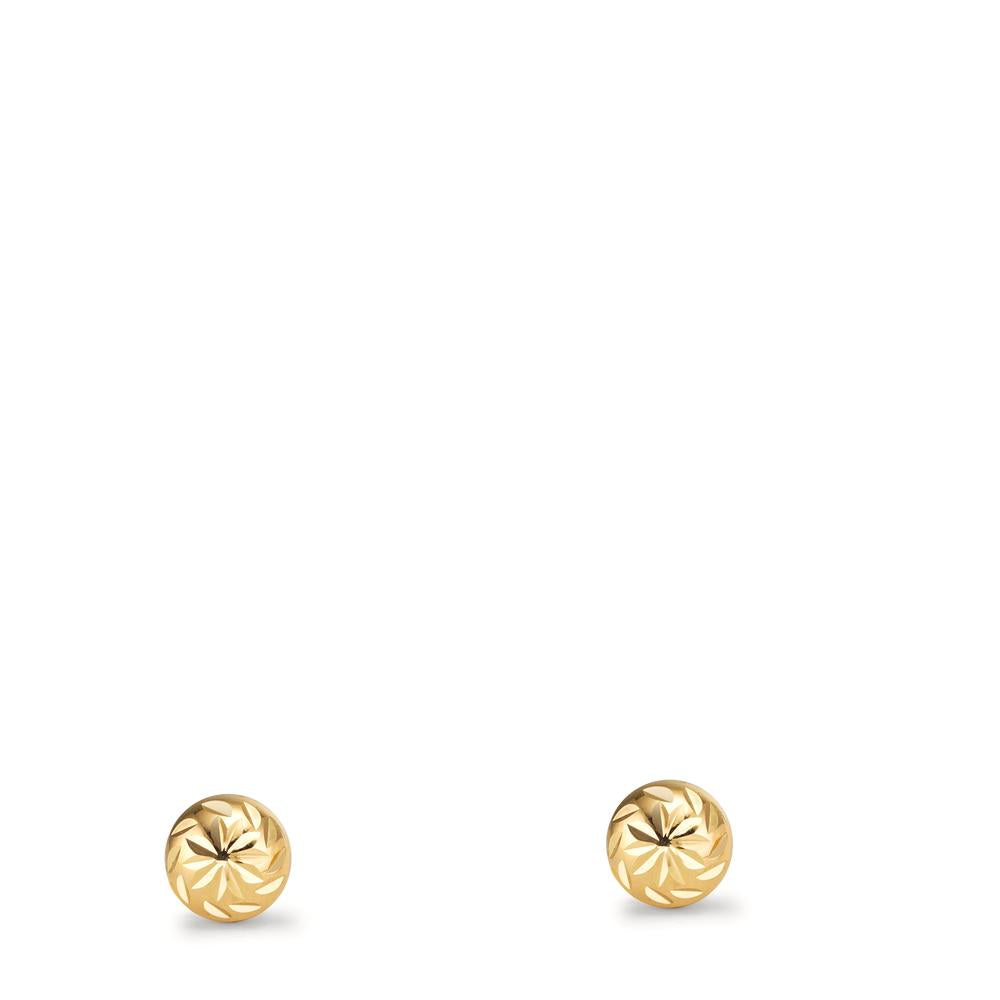 Ørestikker 375/9K guld Ø4 mm