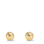 Ørestikker 375/9K guld Ø6 mm