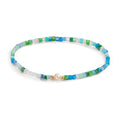 Armbånd Rustfrit stål Krystal gul IP belagt Ferskvands kulturperle 4-4.5 mm