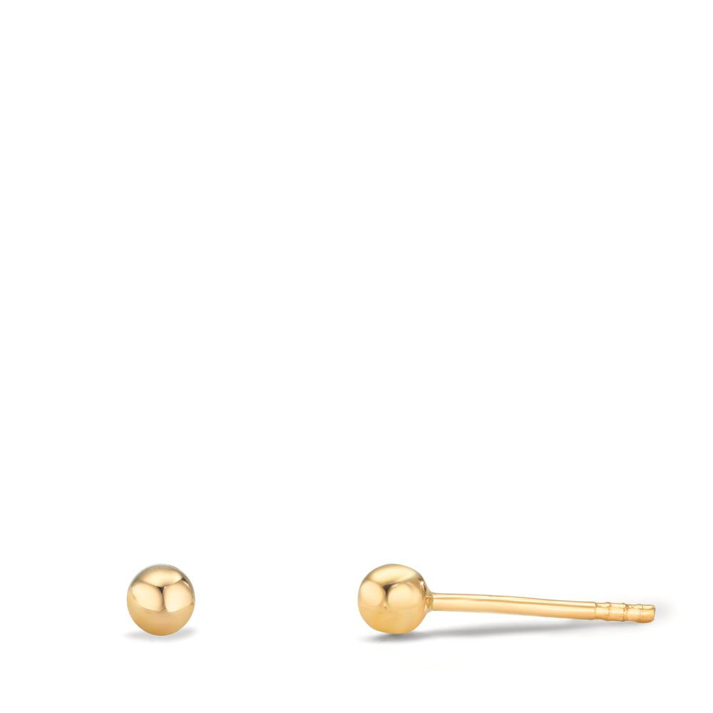 Ørestikker 375/9K guld Ø3 mm