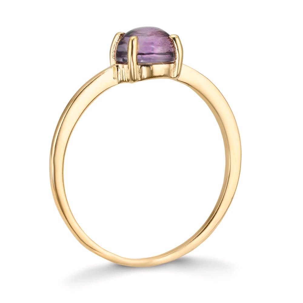 Ringe 375/9K guld Ametyst 5.5 mm