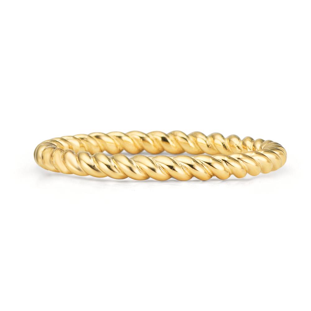 Indsæt ring 375/9K guld