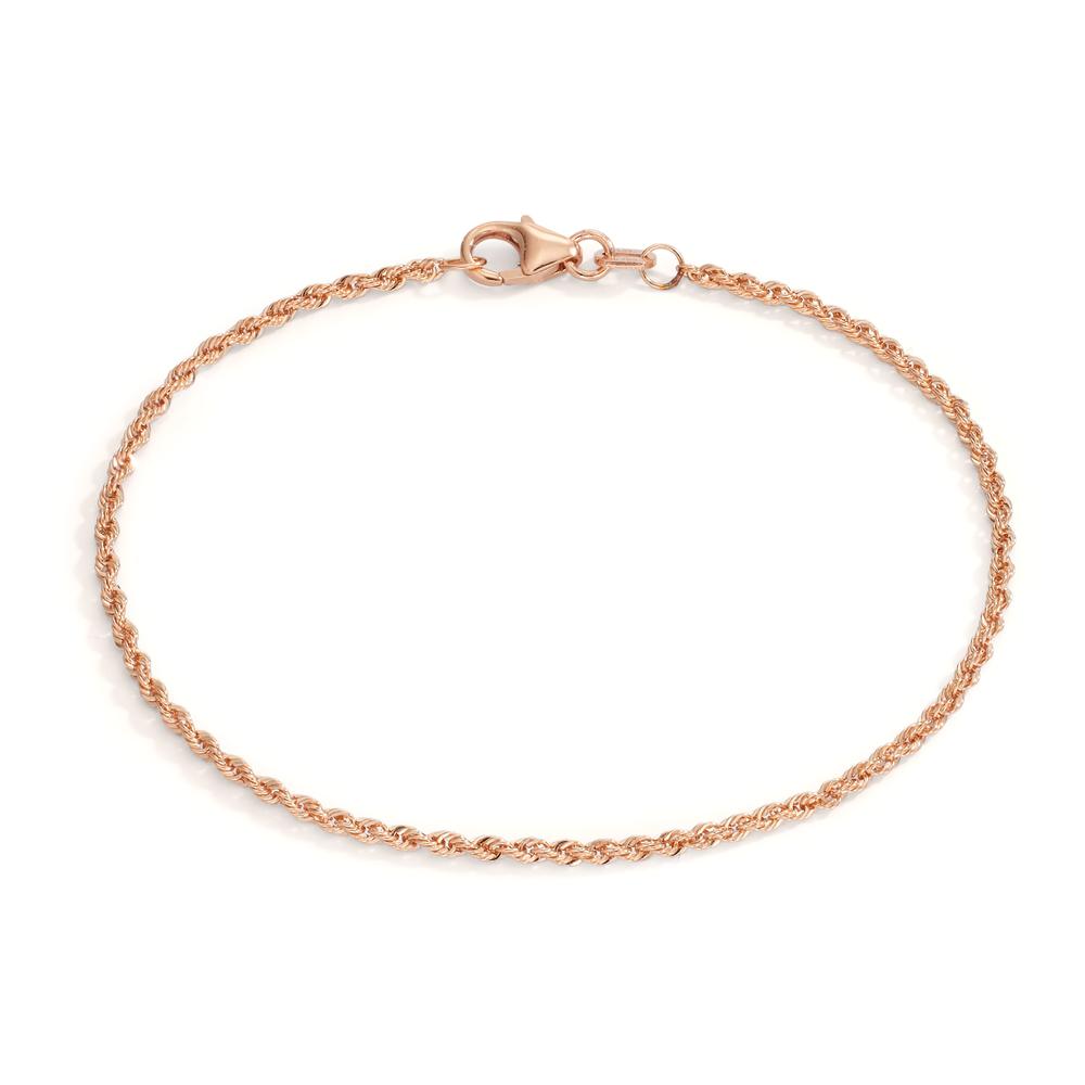 Armbånd 750/18K rødguld 17 cm