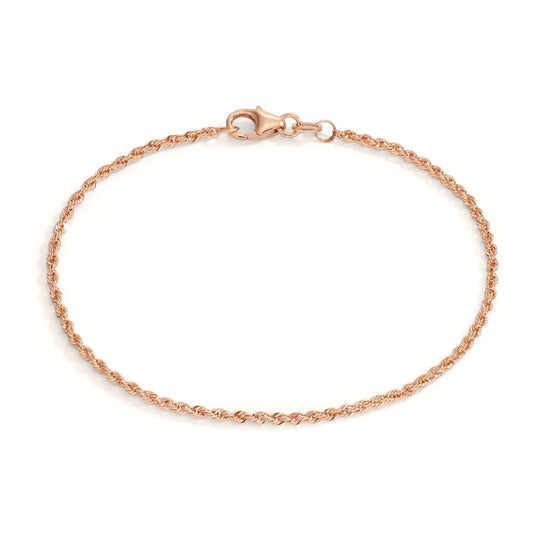Armbånd 750/18K rødguld 17 cm
