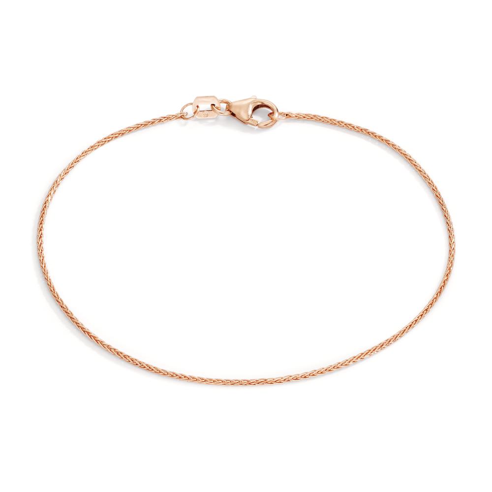 Armbånd 750/18K rødguld 18 cm