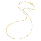 Collier 585/14K guld 43 cm