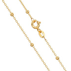 Collier 585/14K guld 43 cm