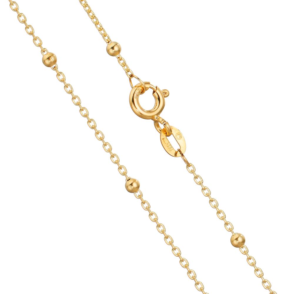 Collier 585/14K guld 43 cm