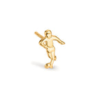 Ørestik 1 stk 375/9K guld Fodbold