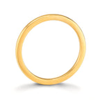 Indsæt ring Rustfrit stål gul IP belagt
