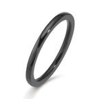 Indsæt ring Rustfrit stål sort IP belagt
