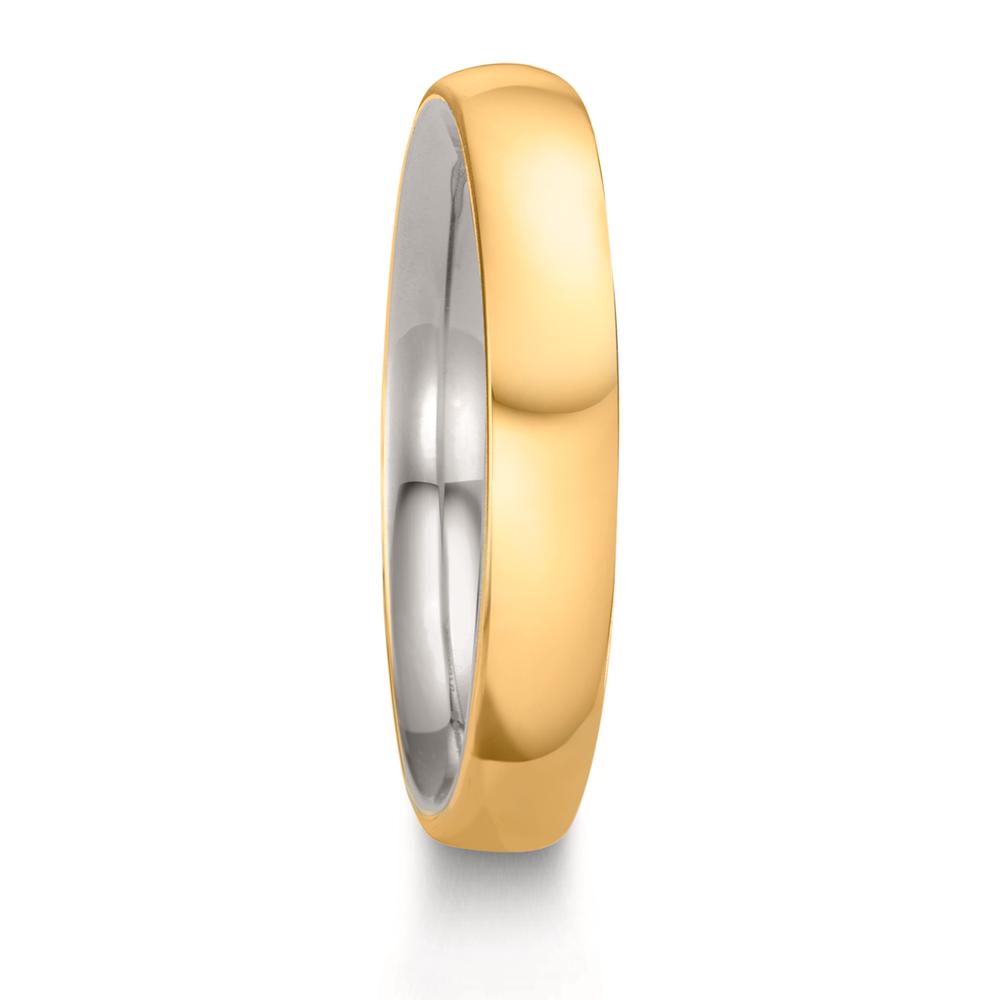 Partnerringe 750/18K guld, 950 platin