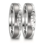 Partnerringe Rustfrit stål, Titanium