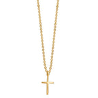 Collier 375/9K guld Kryds 38-42 cm