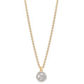 Collier 375/9K guld Zirconia 38-42 cm