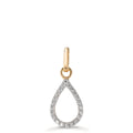 Vedhæng 375/9K guld Zirconia