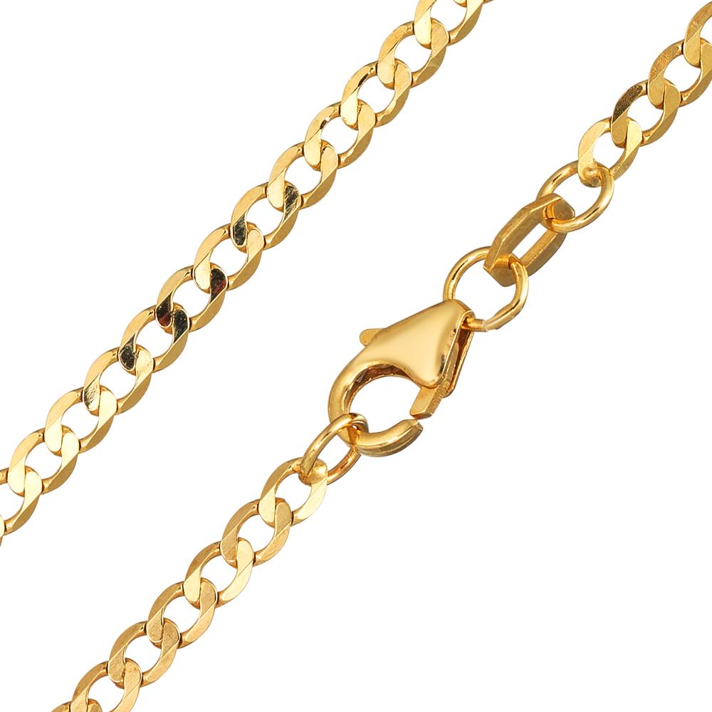 Collier 375/9K guld 50 cm