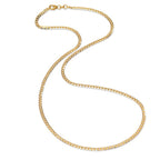 Collier 375/9K guld 60 cm