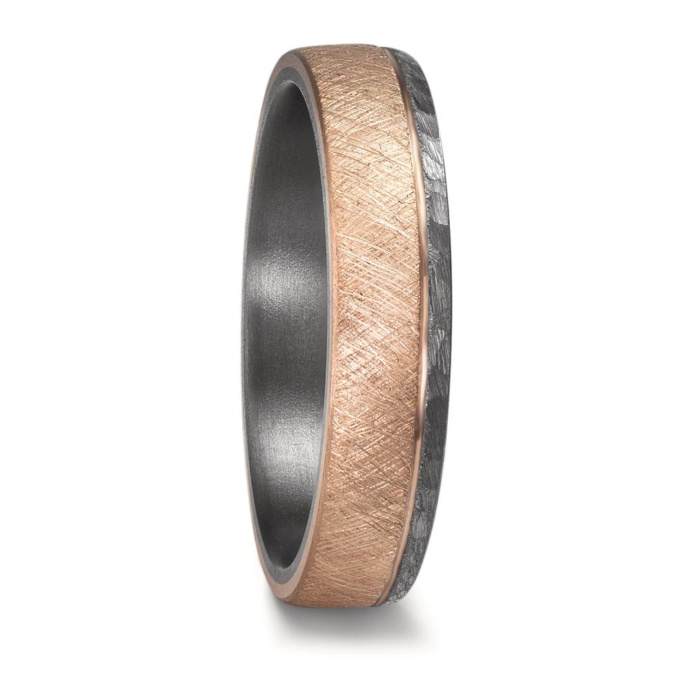Partnerringe 999 tantal, 585/14K roseguld