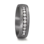 Partnerringe 999 tantal Diamond Lab dyrket 0.25 ct, 10 Sten , tw-vsi