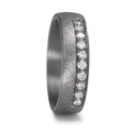 Partnerringe 999 tantal Diamond Lab dyrket 0.25 ct, 10 Sten , tw-vsi
