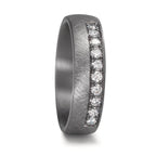 Partnerringe 999 tantal Diamond Lab dyrket 0.25 ct, 10 Sten , tw-vsi