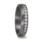 Partnerringe 999 tantal Diamond Lab dyrket 0.25 ct, 10 Sten , tw-vsi