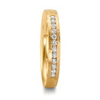 Partnerringe 750/18K guld Diamant 0.18 ct, 12 Sten , w-si