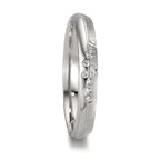 Partnerringe 950 platin Diamant 0.035 ct, 7 Sten , w-si