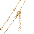 Collier 750/18K guld 42-45 cm