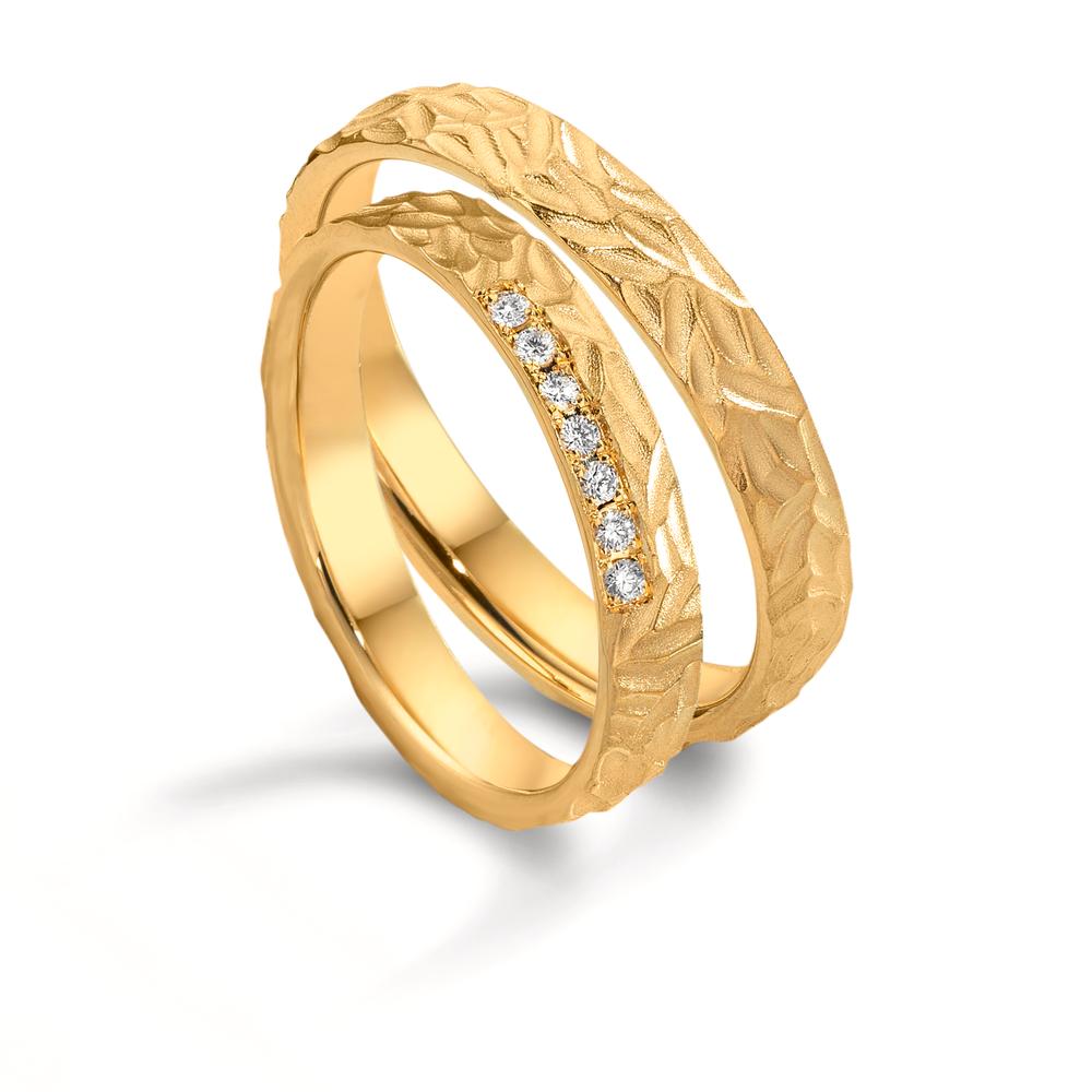 Partnerringe 750/18K guld